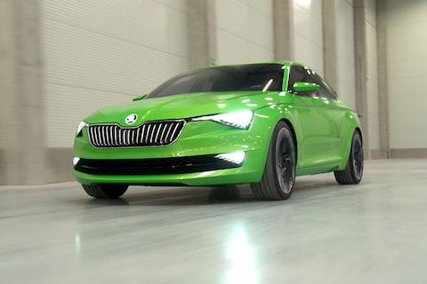 Reportage - Skoda Vision C is 80 procent Superb