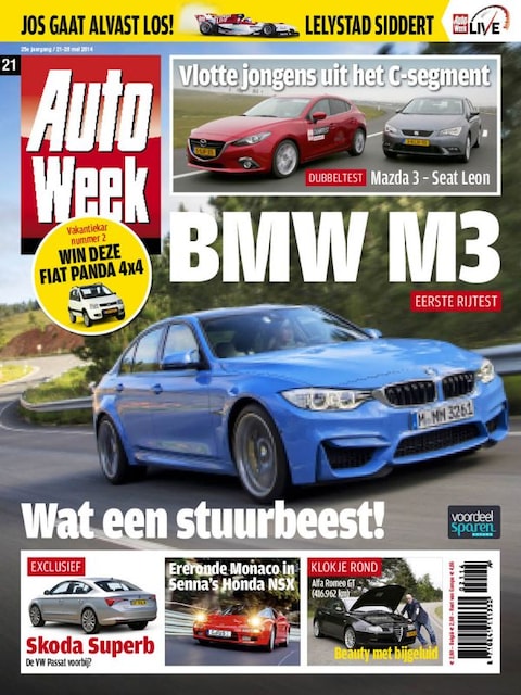 AutoWeek 21: BMW M3, test Mazda 3 - Seat Leon