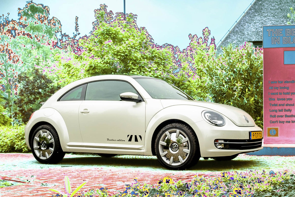 Volkswagen Beetle Beetles Edition met Beatles