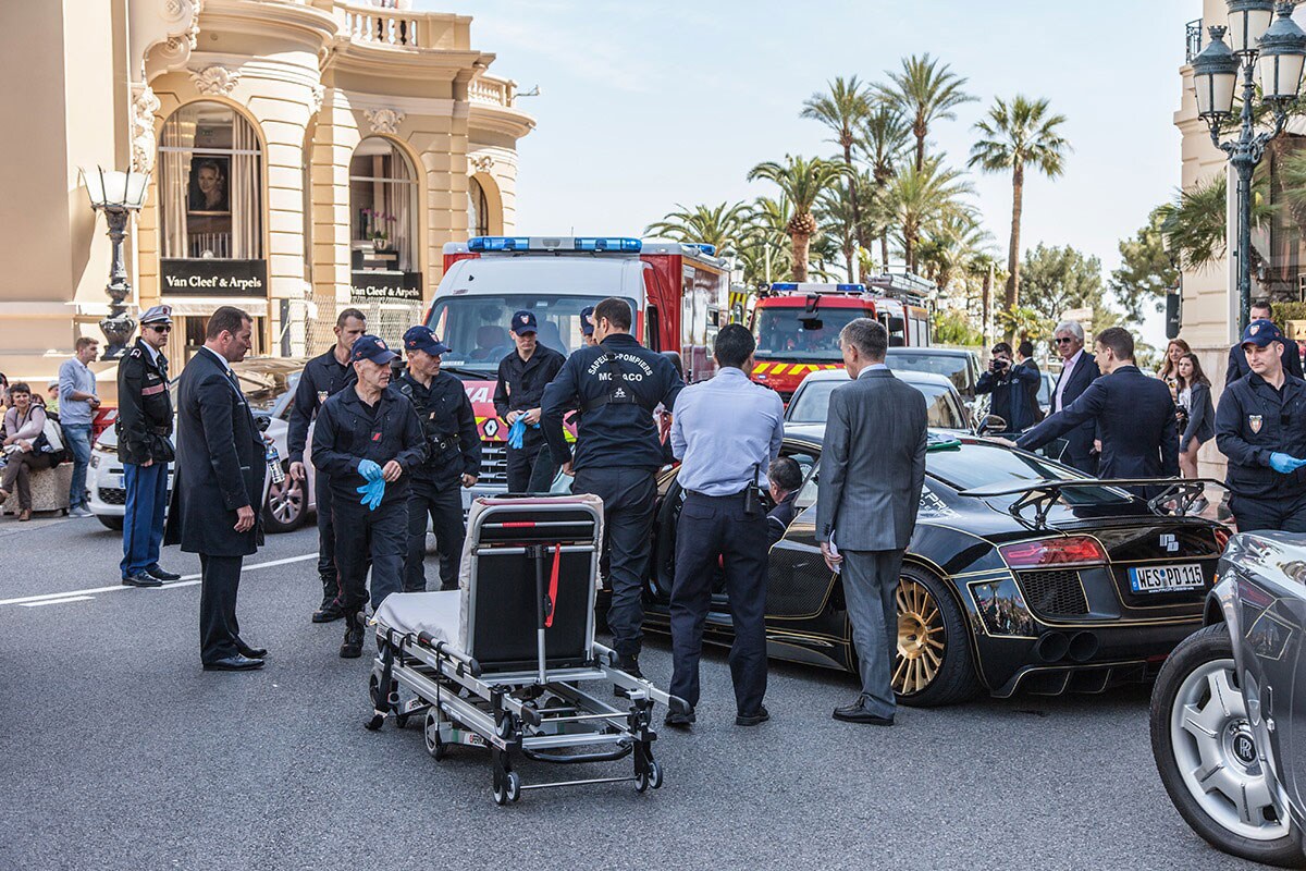 Audi R8 Prior Design Hotel de Paris