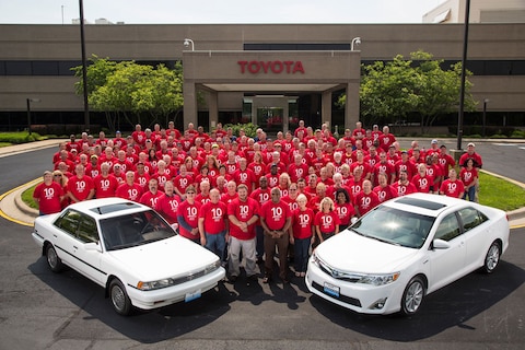 Toyota viert tien miljoenste uit Kentucky