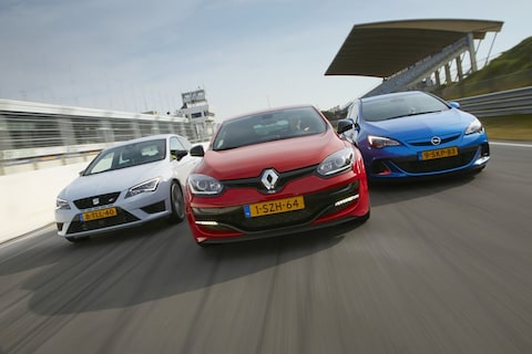 Triotest - Mégane RS, Leon Cupra, Astra OPC