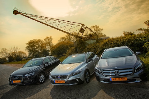 Audi Q3 1.4 TFSI - Mercedes-Benz GLA 200 - Volvo V40 Cross Country T4