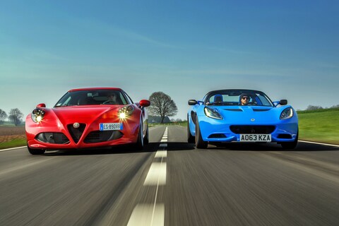 Test: Alfa Romeo 4C - Lotus Elise S