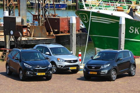 Test: Hyundai ix35 - Kia Sportage - SsangYong Korando