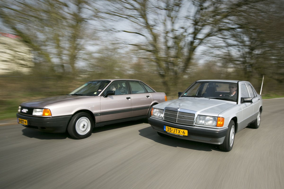 Audi 80 - Mercedes 190