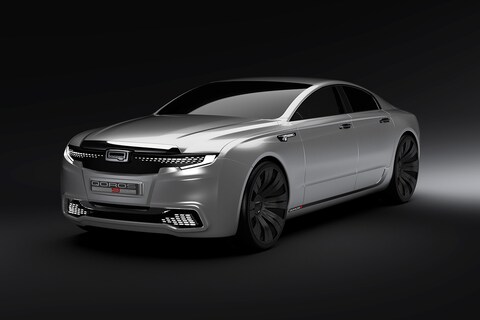 Qoros 9 Sedan Concept blikt vooruit naar 2020