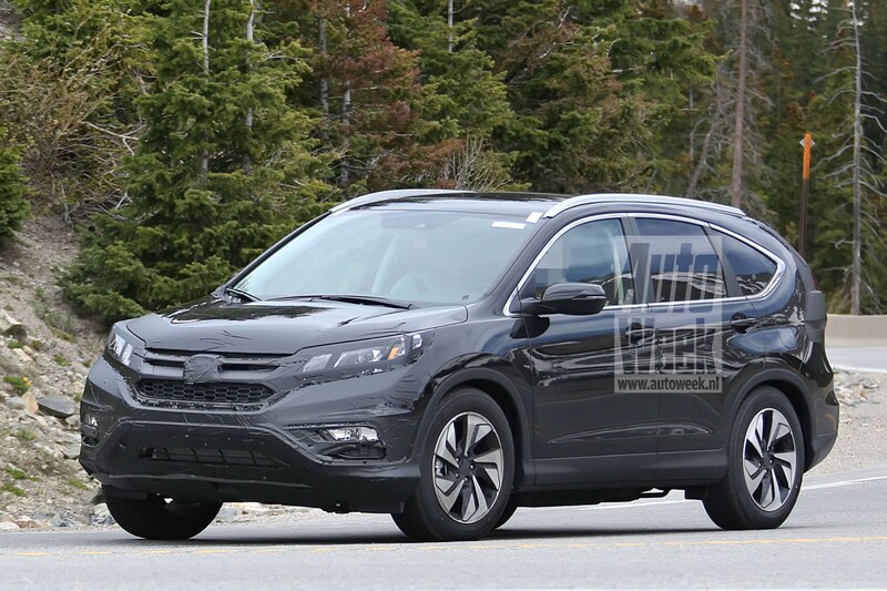 Honda CR-V spyshot
