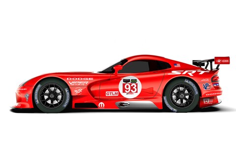 Dodge blikt terug met Viper GTS-R