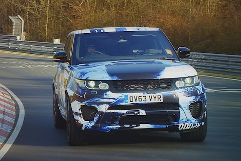 Range Rover SVR Prototype bestormt Goodwood