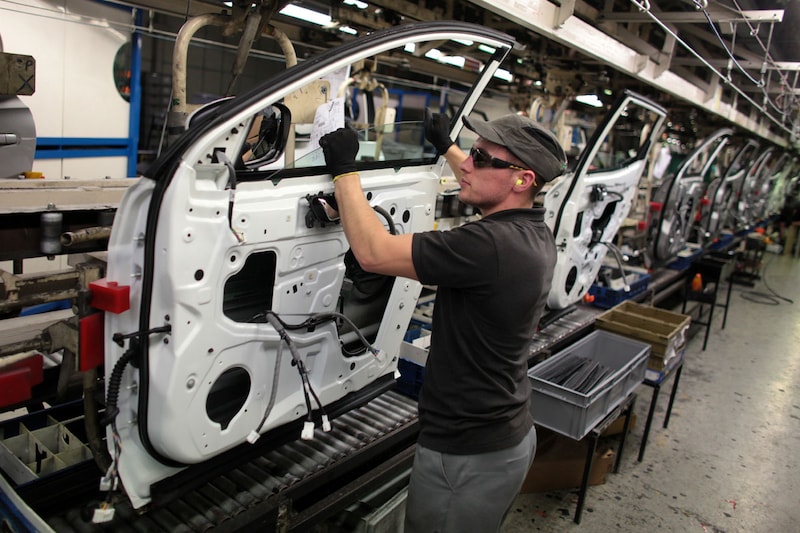 Nissan Qashqai productielijn Sunderland