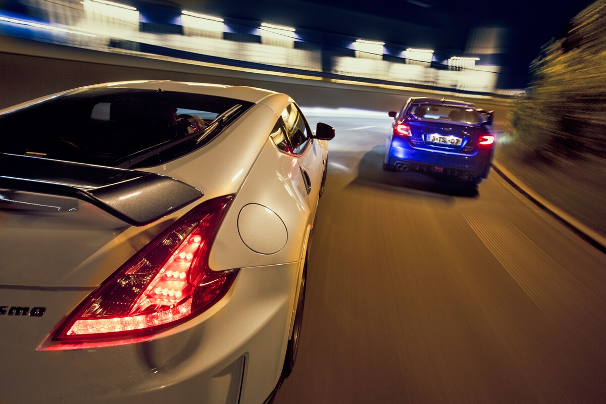 Subaru WRX vs Nissan 370Z Nismo