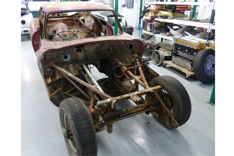 Jaguar E-Type chassisnummer 15