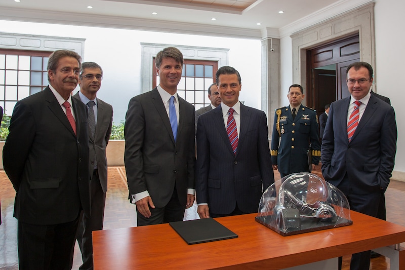 Opening BMW-fabriek in Mexico