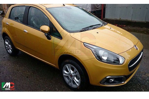 Gefacelifte Fiat Punto gespot