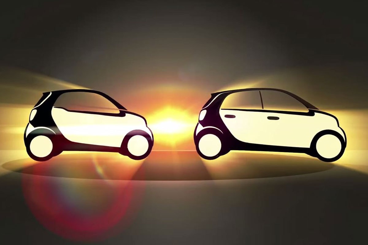 Smart Fortwo en Forfour teaser