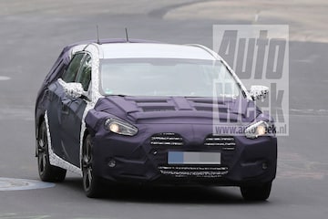 Hyundai i40 facelift spyshots
