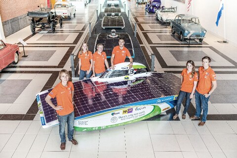 Nuon Solar Team naar Zuid-Afrika