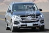 Mercedes M-klasse facelift spyshots