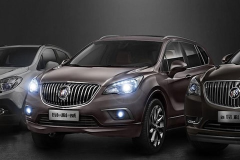 Buick toont front van Envision