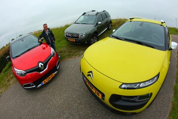 Dacia Duster - Citroën C4 Cactus - Renault Captur