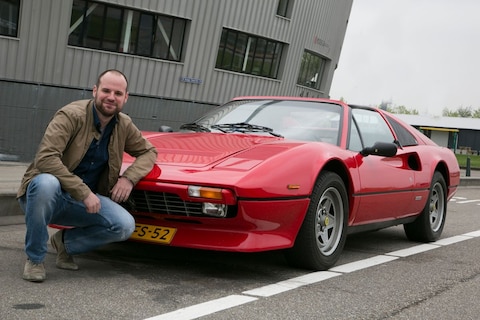 Op de rollenbank - Ferrari 308 GTS
