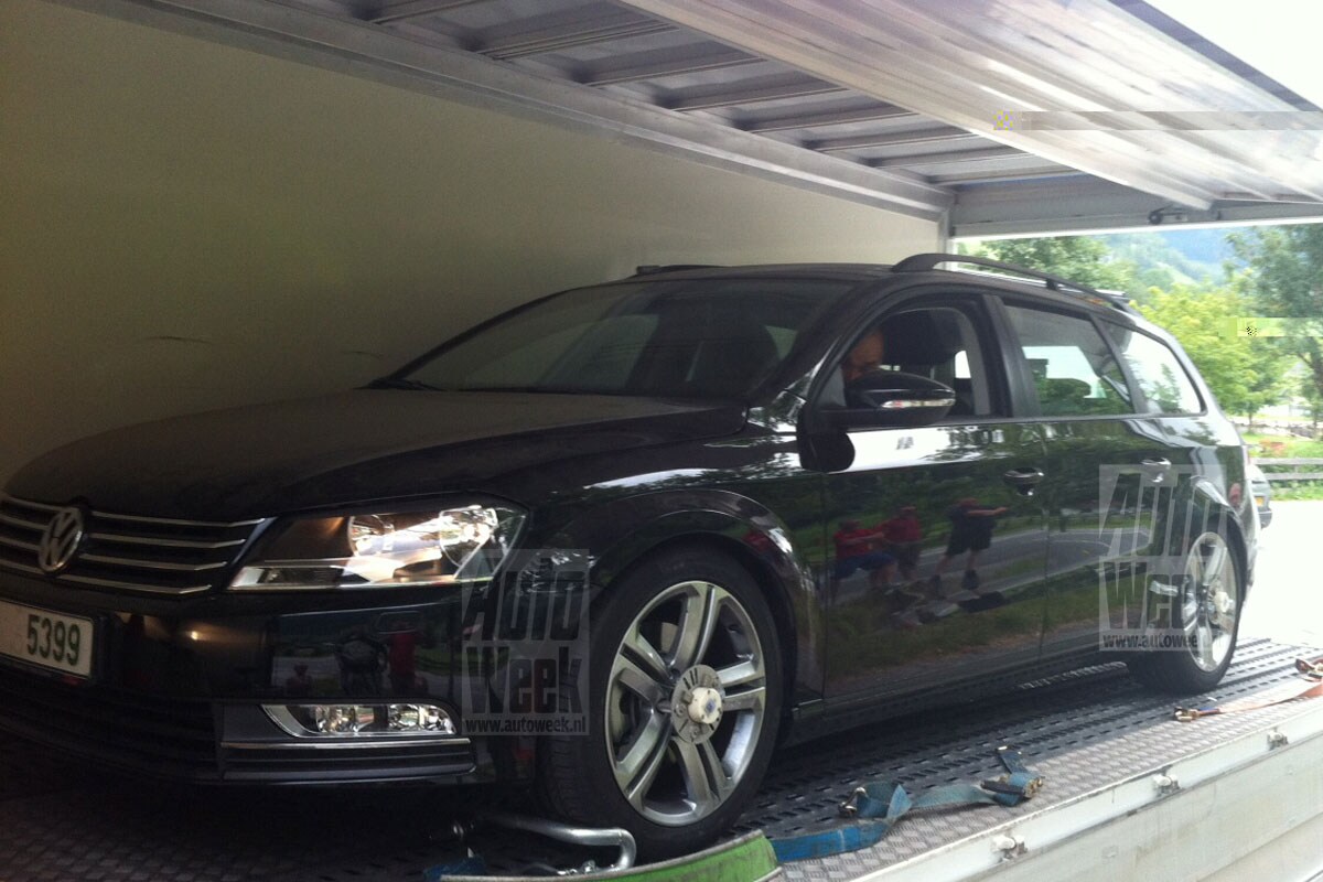 Skoda Superb mule