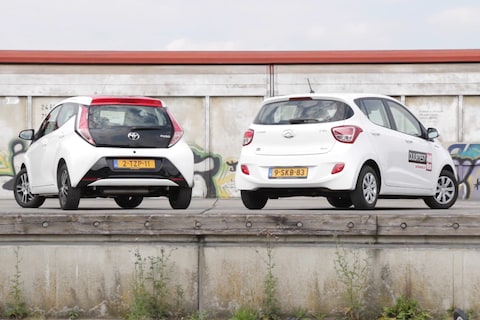 Dubbeltest - Toyota Aygo vs. Hyundai i10
