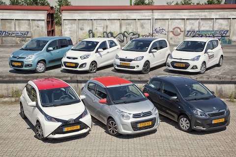 Test: Citroën C1 - Fiat Panda - Hyundai i10 - Kia Picanto - Peugeot 108 - Skoda Citigo