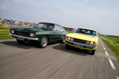 Ford Capri vs Toyota Celica - Classics Test