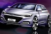 Hyundai i20 schets