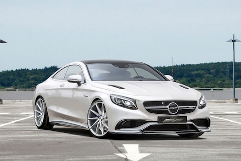 Mercedes S 63 AMG Coupé afgetraind