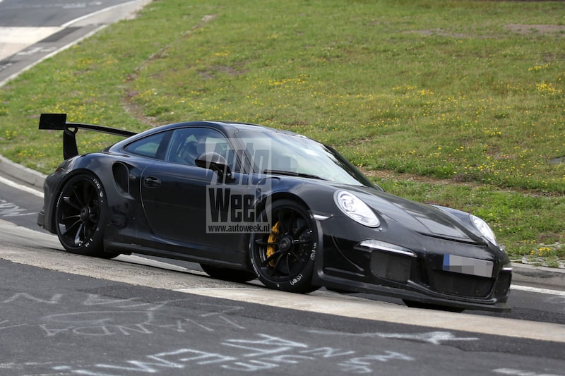 Porsche 911 GT3 RS spyshot