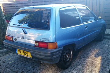 Daihatsu Charade Turbo Diesel grijs kenteken 