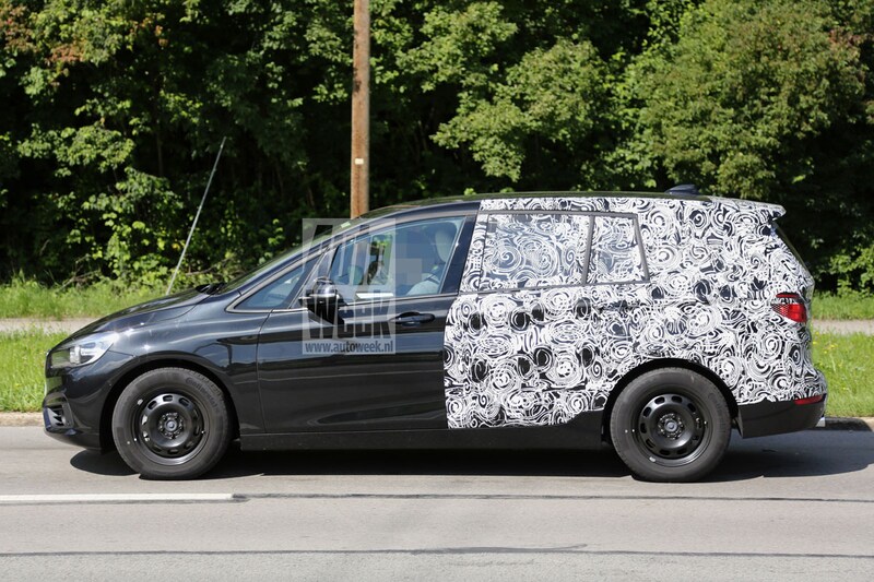 BMW 2-serie Active Tourer 7-zitter spyshot