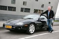 Op de rollenbank - jaguar Xk8