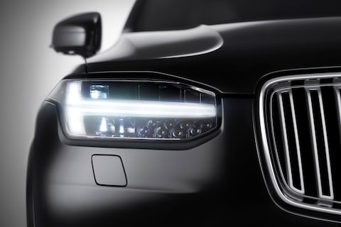 Volvo XC90 toont goddelijke koplamp