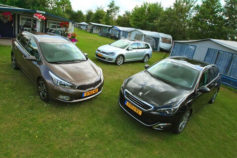 Kia Cee'd Sportwagon - Volkswagen Golf Variant - Peugeot 308 SW