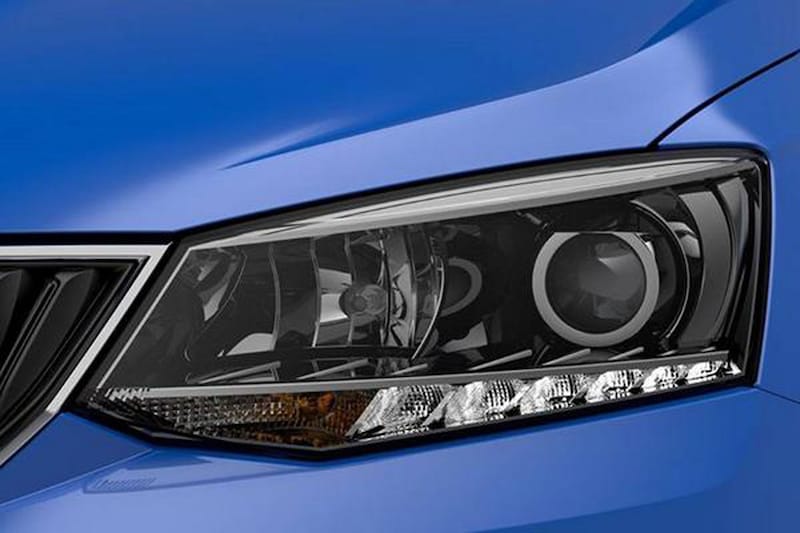 Skoda Fabia teaser