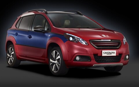 Weelderig aangeklede Peugeot 2008