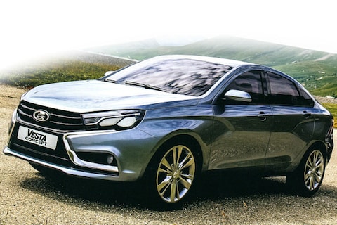 Gelekt: Lada Vesta en X-Ray Concept 2