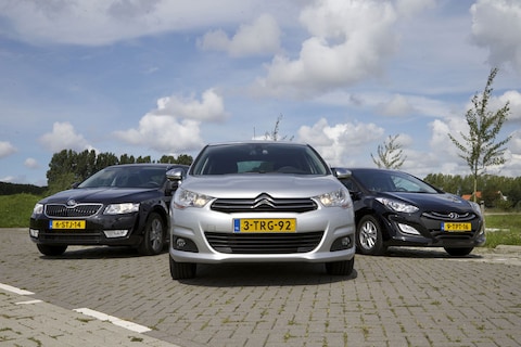Vergelijkende Test: Citroën C4 - Hyundai i30 - Skoda Octavia