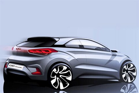 Hyundai plaagt met schets i20 Coupé