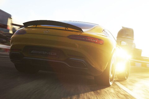 Racegame verklapt kont Mercedes AMG GT