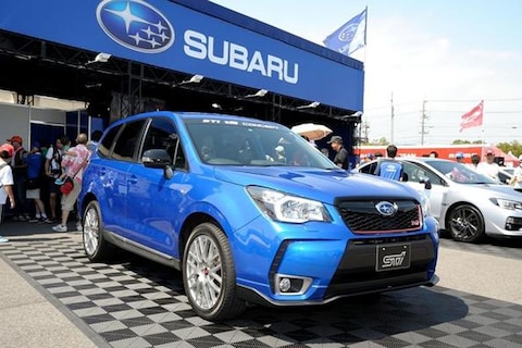 Subaru geeft Forester STI-versiering