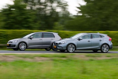 Dubbeltest - Volvo V40 D4 vs. Volkswagen Golf GTD