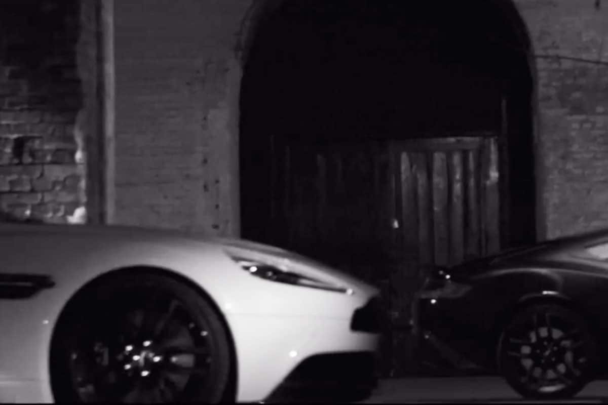 Aston Martin Vanquish teaser