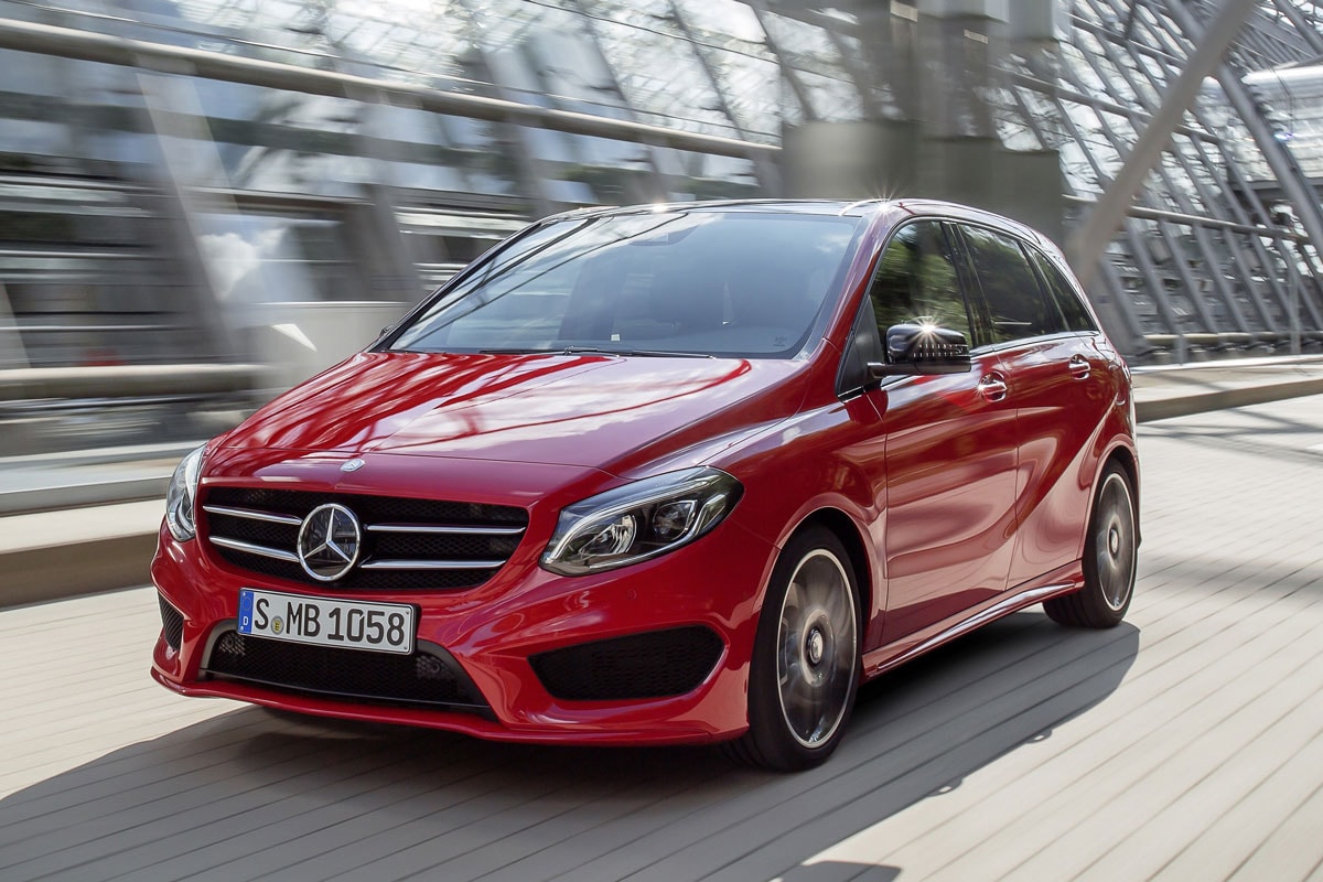 Mercedes B-klasse facelift