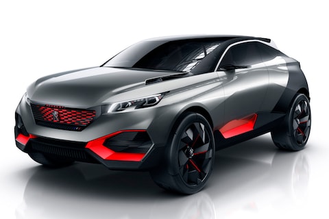 Peugeot Quartz Concept is beul van een SUV