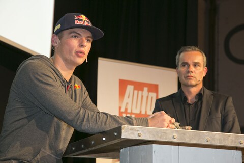 Max Verstappen openhartig bij AutoWeek College